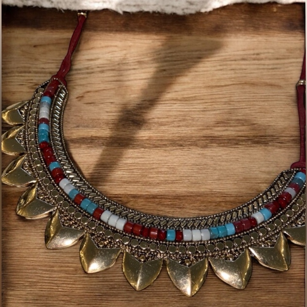Charming Charlie Tribal Bohemian Necklace